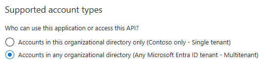 Setting up an application as multi-tenant